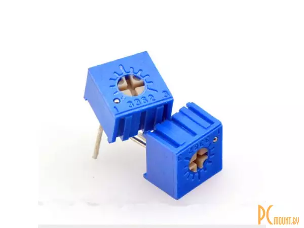 Резистор переменный подстроечный (потенциометр), 3362P 202 (2K)